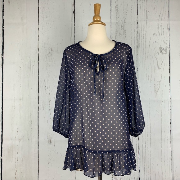 SWEET PEA || Brigitte Peplum Blouse - Picture 1 of 8